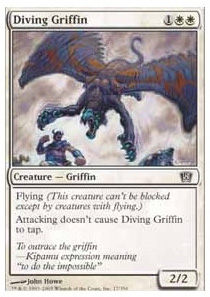 Diving Griffin
