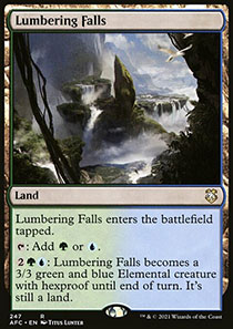 Lumbering Falls