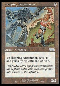 Hopping Automaton