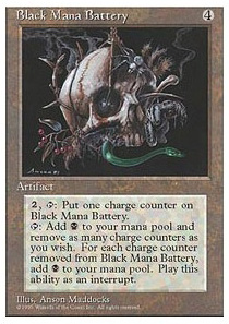 Black Mana Battery