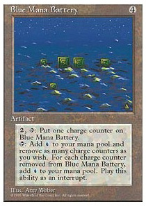 Blue Mana Battery