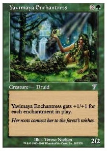 Yavimaya Enchantress