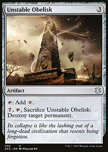 Unstable Obelisk