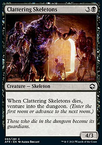 Clattering Skeletons