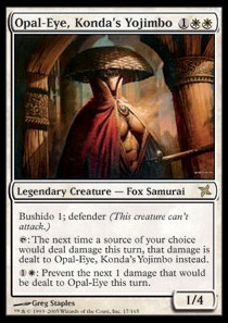 Opal-Eye, Konda's Yojimbo