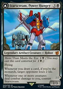 Starscream, Power Hungry // Starscream, Seeker Leader