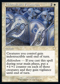 Unbreakable Formation