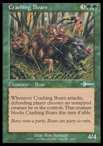 Crashing Boars