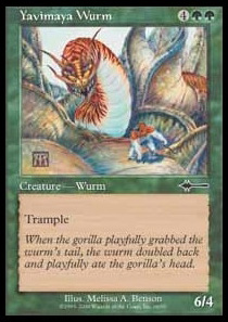 Yavimaya Wurm