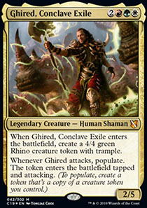 Ghired, Conclave Exile