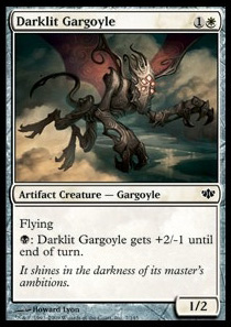 Darklit Gargoyle