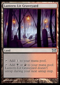 Lantern-Lit Graveyard