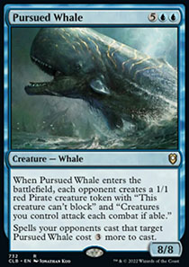 Pursued Whale