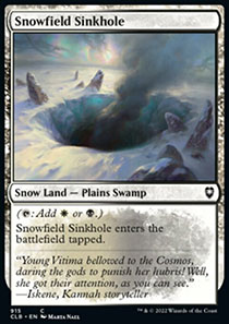 Snowfield Sinkhole