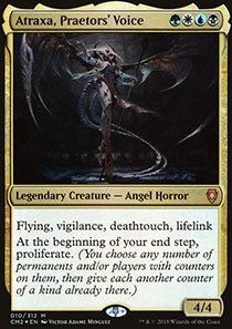 Atraxa, Praetors' Voice