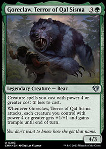 Goreclaw, Terror of Qal Sisma