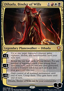 Dihada, Binder of Wills