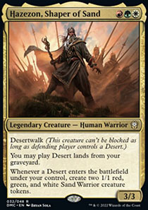 Hazezon, Shaper of Sand