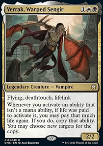 Verrak, Warped Sengir