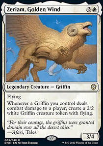 Zeriam, Golden Wind