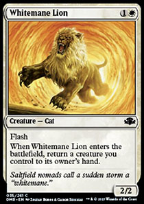 Whitemane Lion