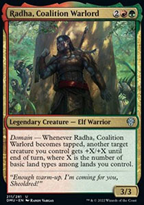 Radha, Coalition Warlord