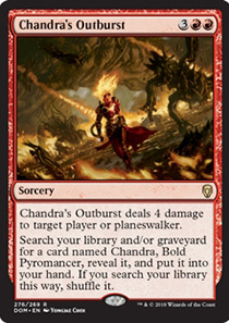 Chandra's Outburst