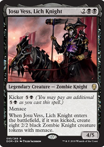 Josu Vess, Lich Knight