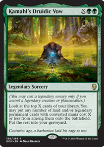 Kamahl's Druidic Vow