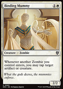 Binding Mummy