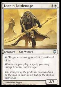 Leonin Battlemage