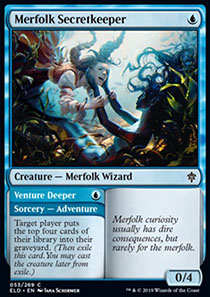 Merfolk Secretkeeper // Venture Deeper