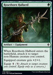 Rosethorn Halberd