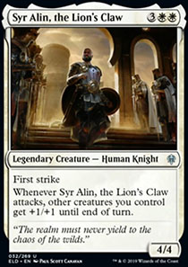 Syr Alin, the Lion's Claw
