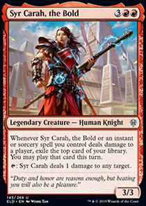 Syr Carah, the Bold