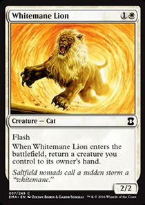 Whitemane Lion