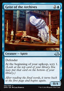 Geist of the Archives