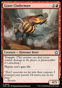 Giant Cindermaw
