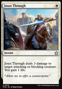 Joust Through