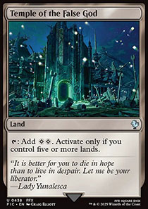 Temple of the False God