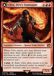 Clive, Ifrit's Dominant // Ifrit, Warden of Inferno