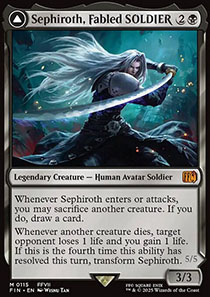 Sephiroth, Fabled SOLDIER // Sephiroth, One-Winged Angel