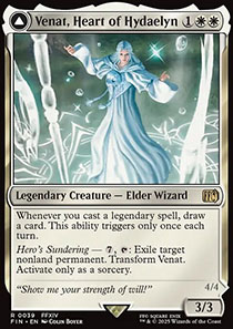 Venat, Heart of Hydaelyn // Hydaelyn, the Mothercrystal