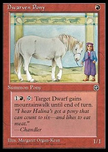 Dwarven Pony