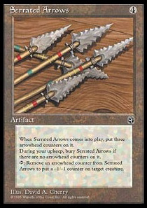 Serrated Arrows