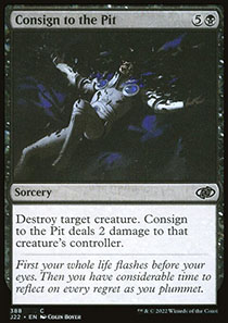 Consign to the Pit