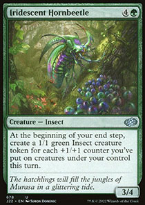 Iridescent Hornbeetle