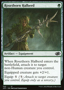 Rosethorn Halberd