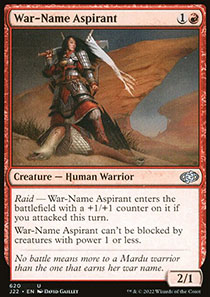 War-Name Aspirant