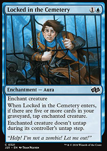 Locked in the Cemetery